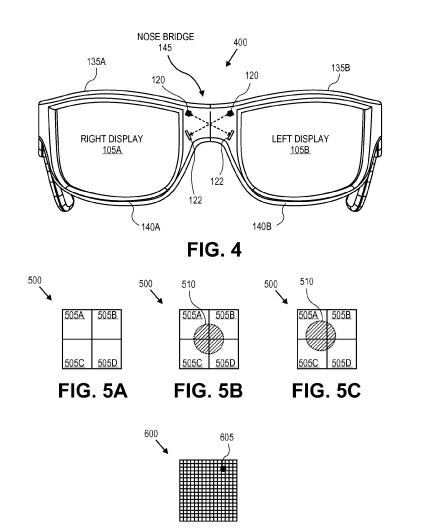 A look at how 2 lens glasses might be calibrated from the patent.