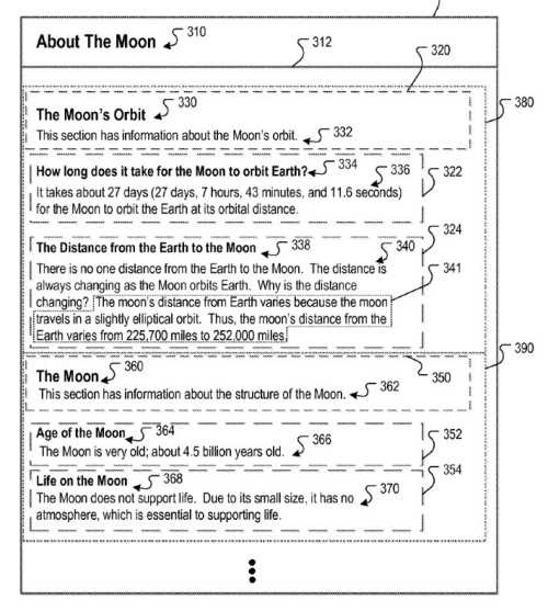 Hierarchical headings for featured snippets