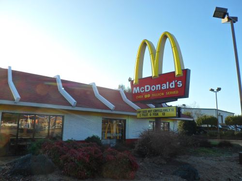 The local McDonalds in Warrenton, Virginia