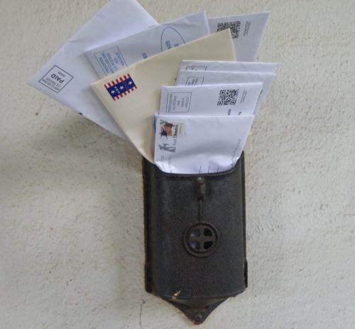 My mailbox sometimes gets more letters than it can really handle at any one time.