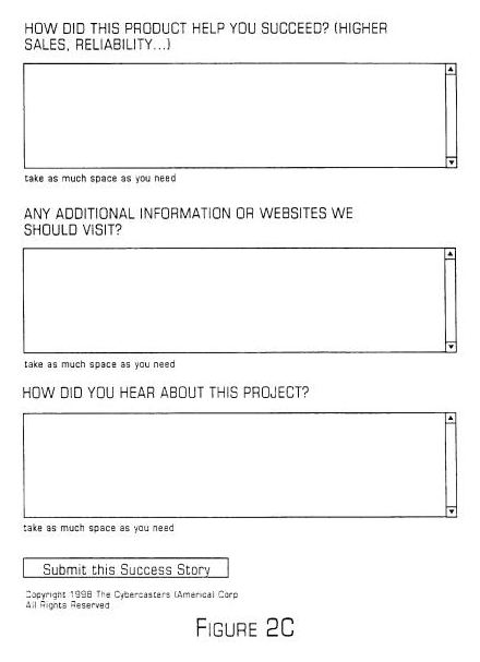 The third and final screen in telling a success story, including details on how a particular product helped lead to success.
