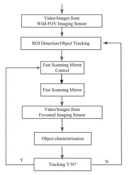 Flow Chart from the patent application about ther imaging process