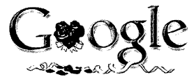 Google Valentine's Holiday Logos