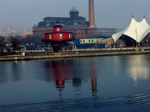 A view across Baltimore's Inner Harbor