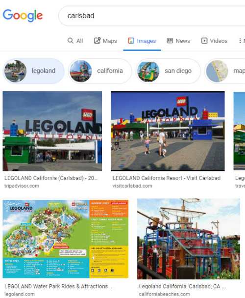 Carlsbad-Legoland-Attribute Entity
