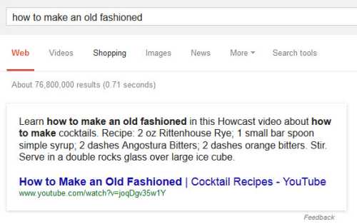 Google old fashioned