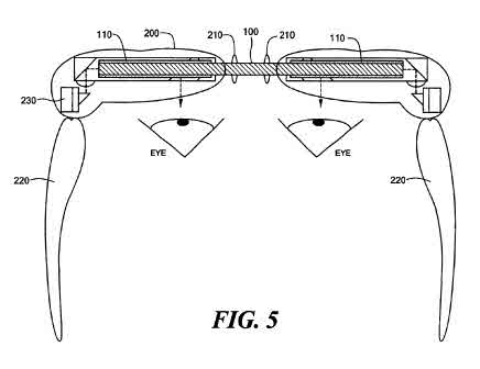 This picture from the patent shows a 2 lens version.