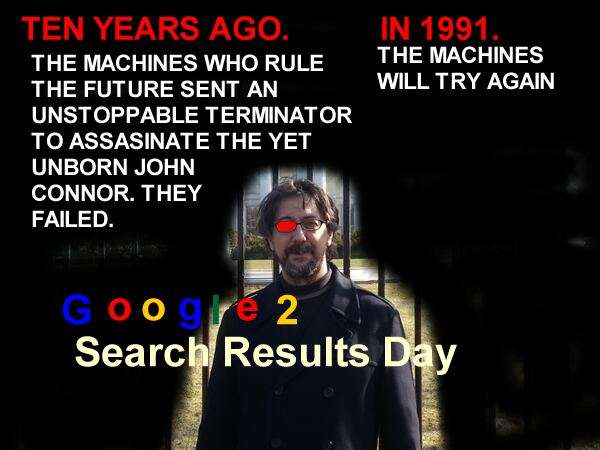 Terminator movie poster spoof