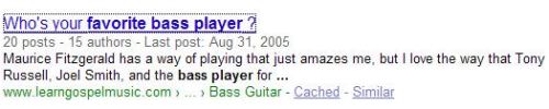 a Google search result from a forum, which shows information about the discussion thread besides the content from the thread, such as the number of posters and the date of the last post.