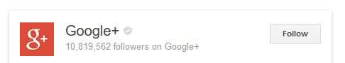 Google+ Knowledge Panel