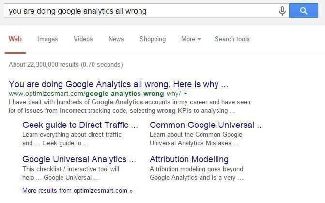 These sitelinks are showing up in an English Language result at Google