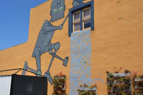 A mural in Carlsbad, Ca.