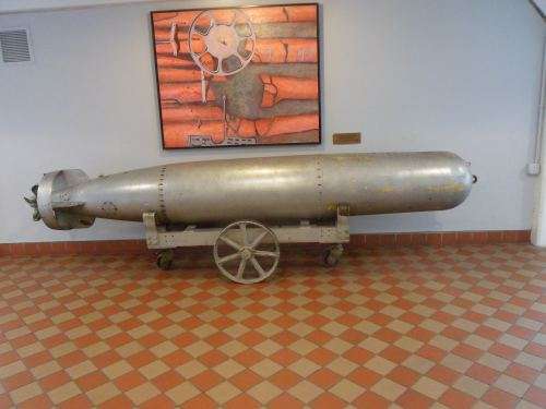 Torpedo as Aft, in the Torpedo Factory in Alexandria