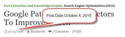 Actual Post Date