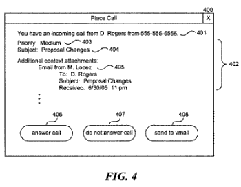 Receiving Context with Phone Calls