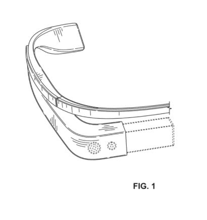 Another potential version of how Google Glasses might look.
