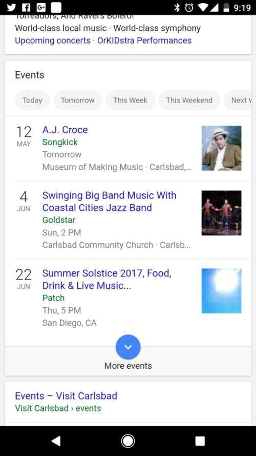 Music events near me
