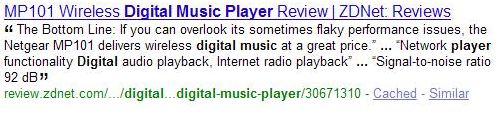 Review of a Digital Music Player covering different features of the player