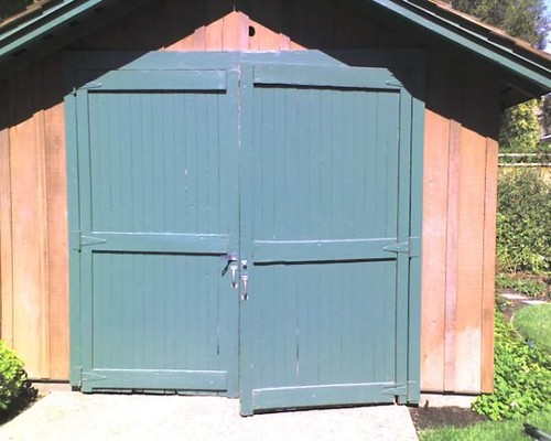 The Front Door of the Garage Where HP Started