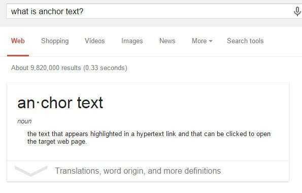 Knowing how to use text in links (anchor text) reasonably well can also be helpful.