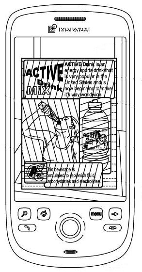The same image as above, but with diagonal lines indicating different sections of the box that might be searched upon